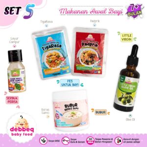 SET 5 : SET MAKANAN AWAL BAYI 7M+