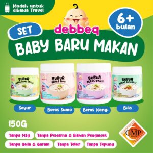 SET DEBBEQ : BABY BARU MAKAN