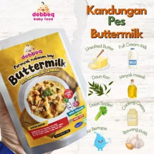Pes Masakan Bayi Buttermilk