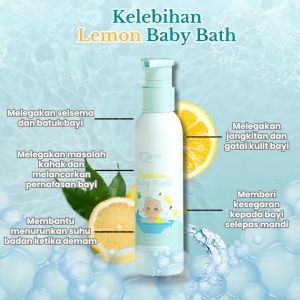 Mamz Lemon Baby Bath 125 ML