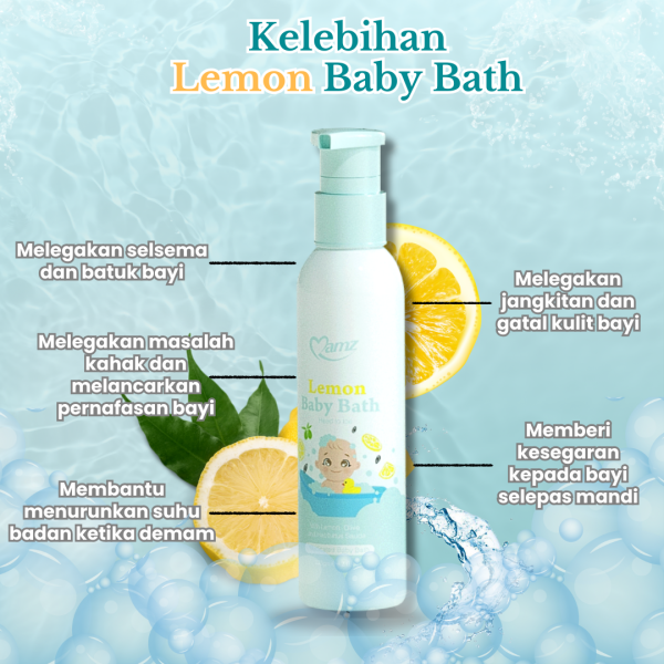 Mamz Lemon Baby Bath 125 ML