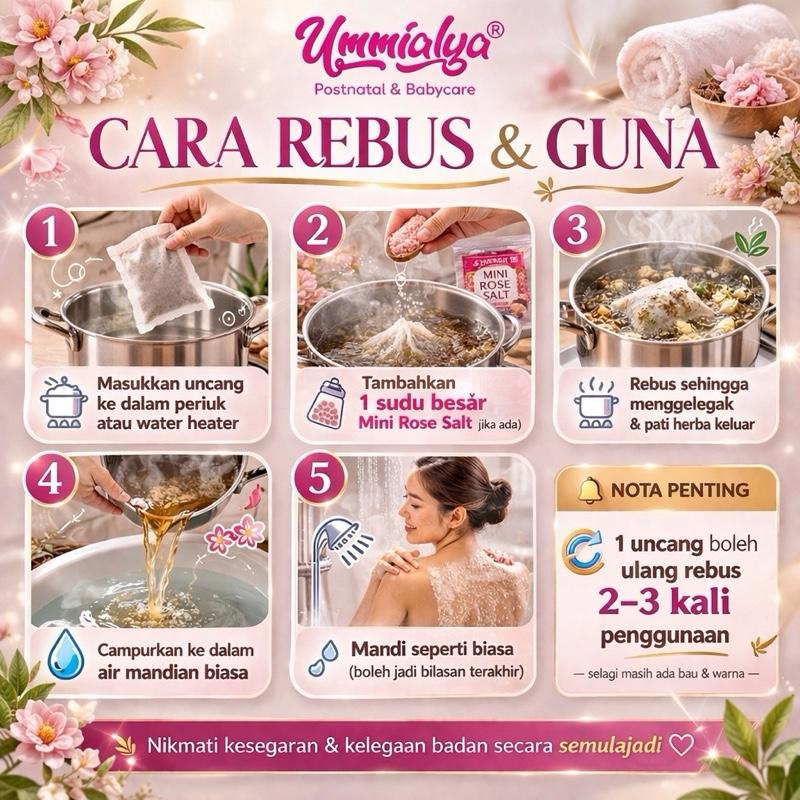Mini Rose Salt (Garam Bukit) Ummialya - Image 3