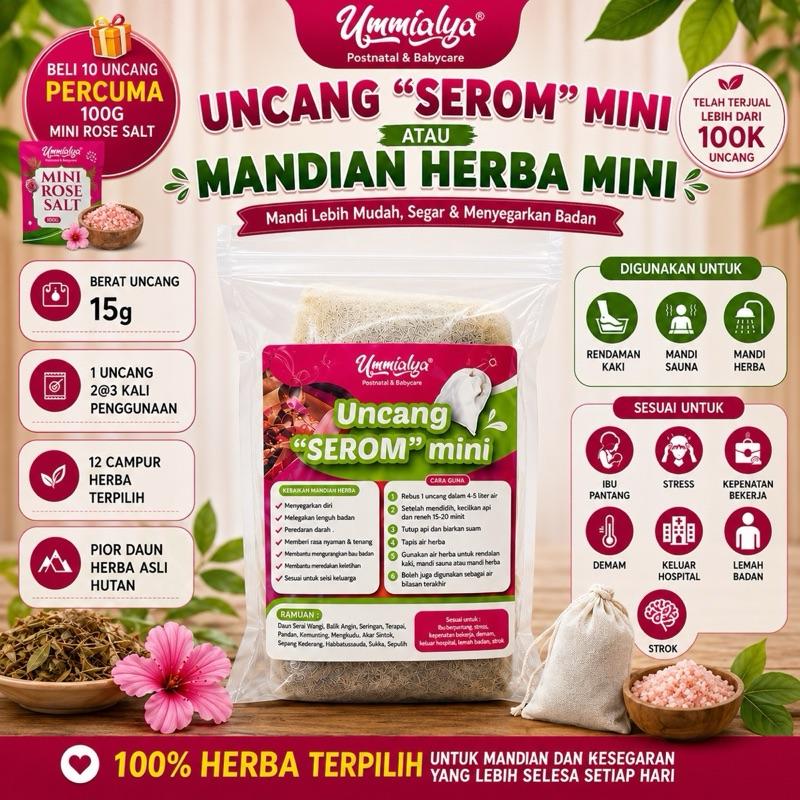 Mini Uncang Daun Serom Ummialya - 15G